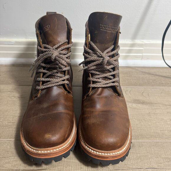 Tobacco Men’s 8 Mexico 26 Maverick Moto Amber Motorwear Company Riding Boots